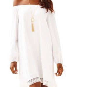 Lilly Pulitzer White Adria Dress